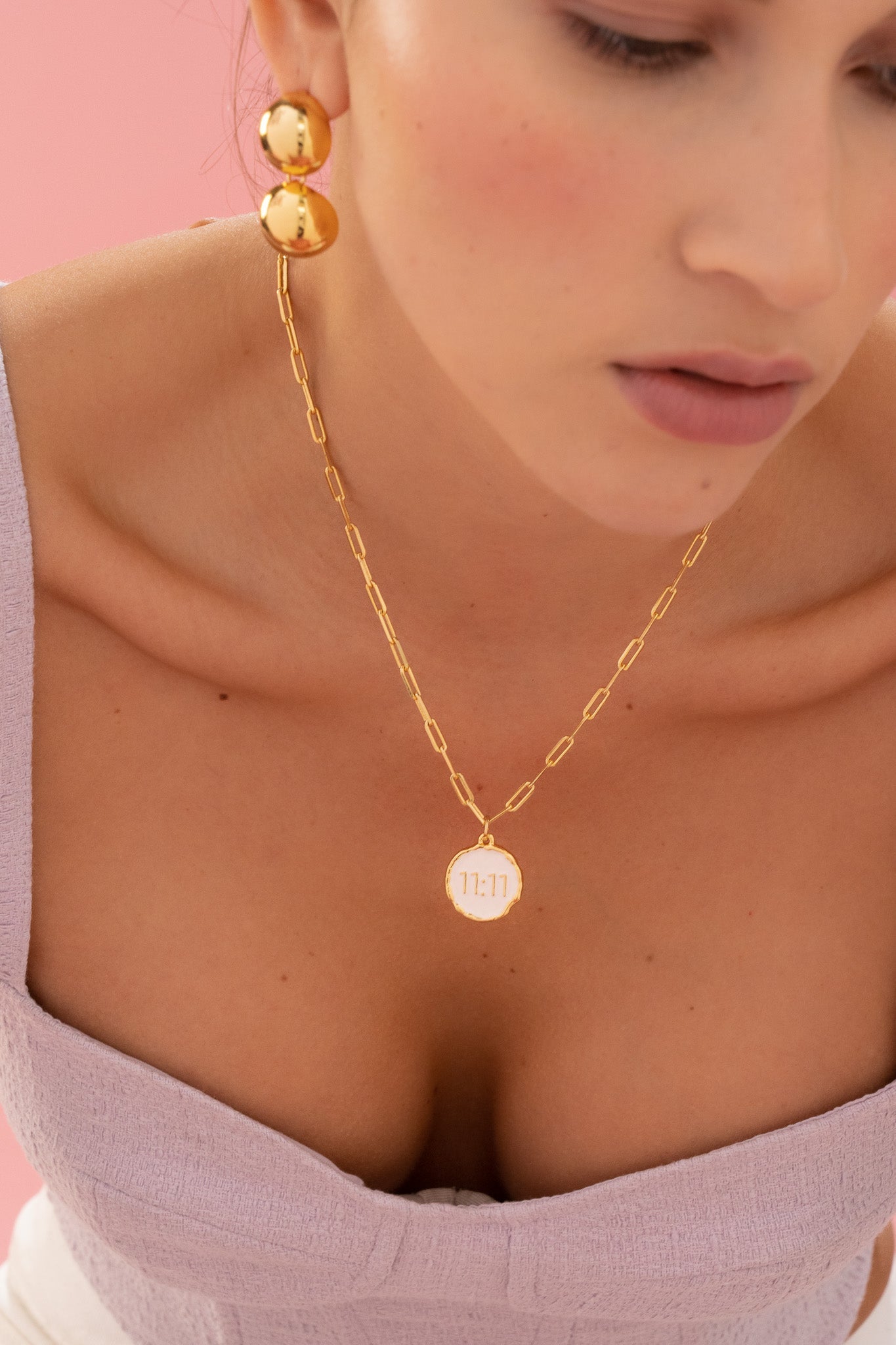 Collar 11:11 + Aretes