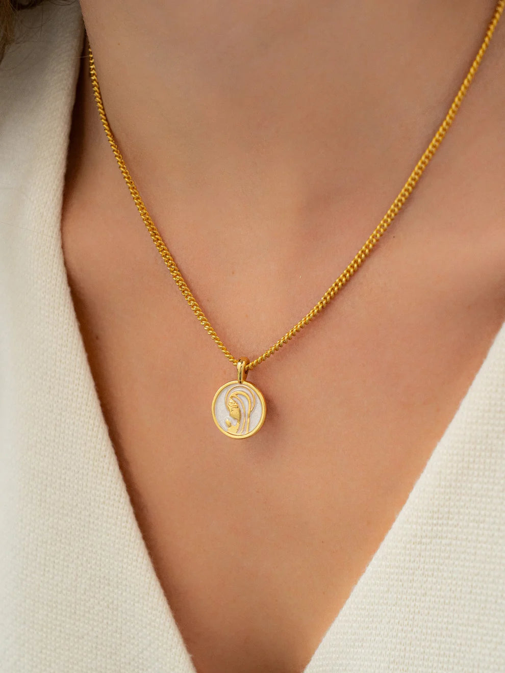 Set Collar Virgen