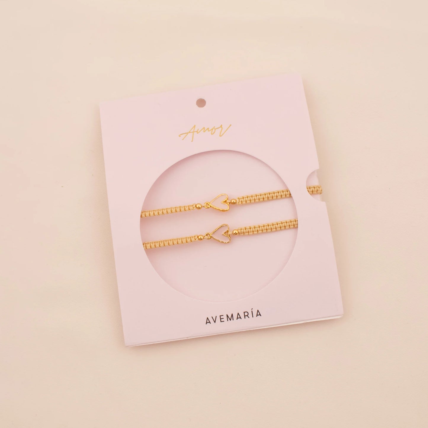 Set X2 Pulseras Amor + Empaque Especial