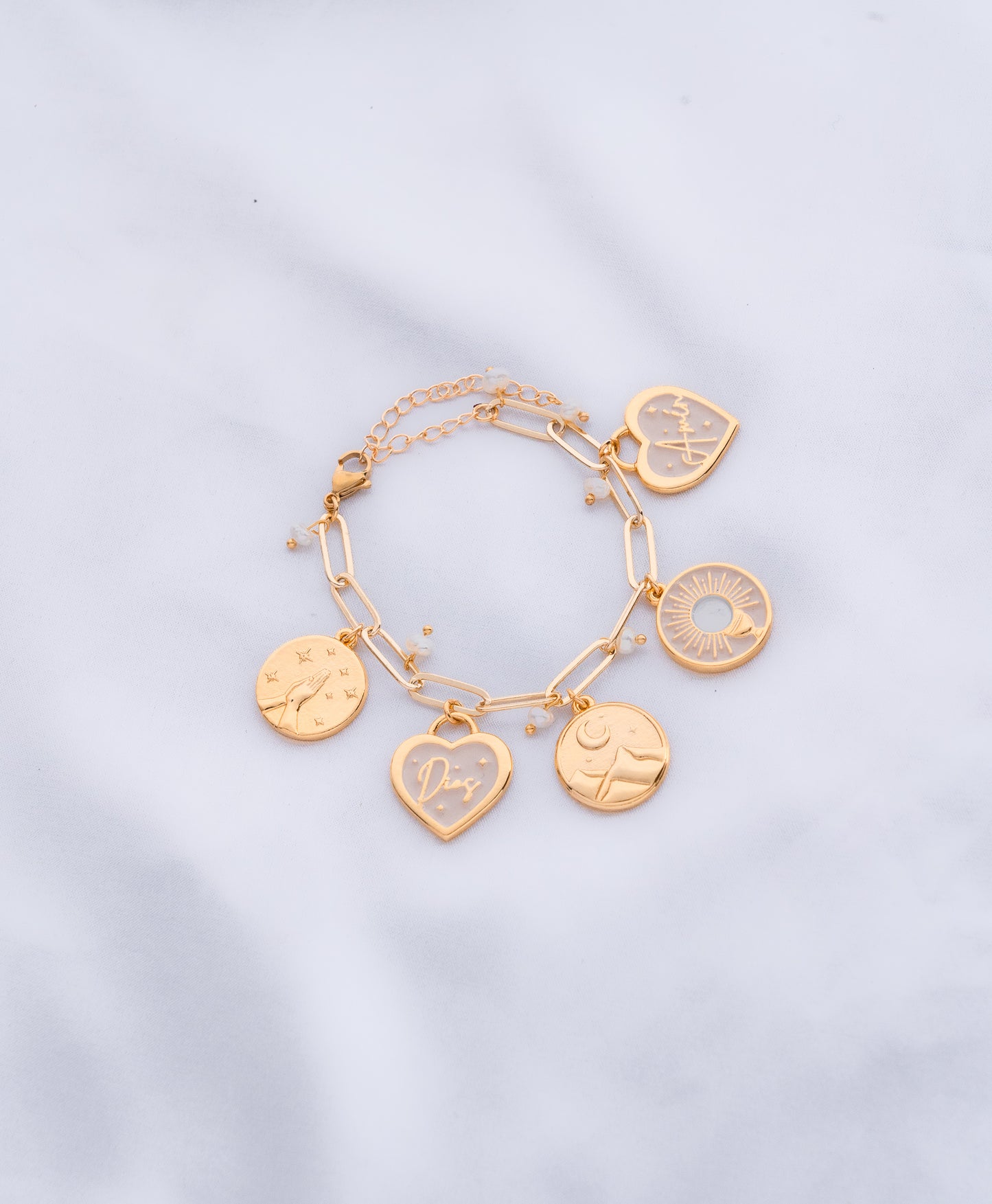 Pulsera Padre Nuestro + caja especial