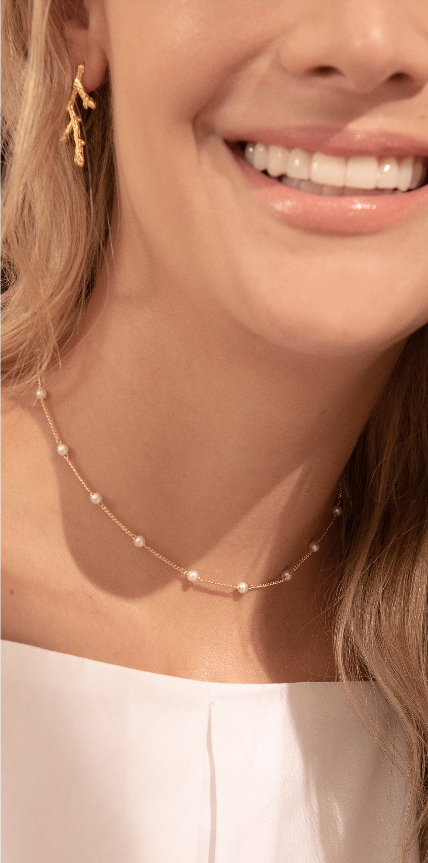 CHOKER PERLAS